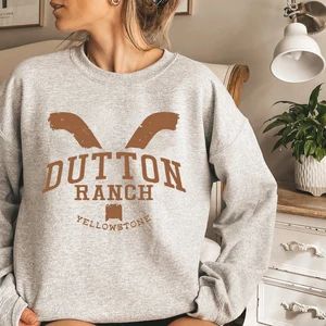 Yellowstone Dutton Ranch Sweatshirt Vintage Sweatshirt | Etsy | Etsy (US)