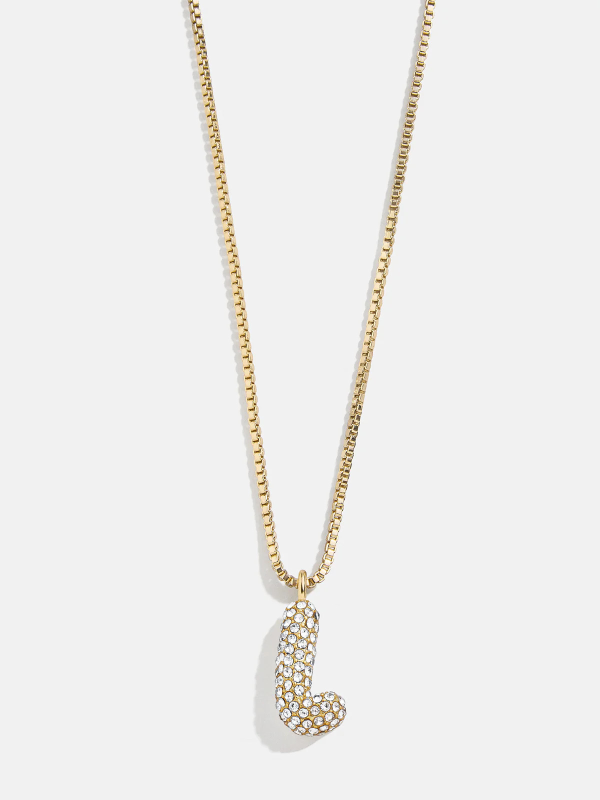 Gwen Mini Bubble Initial Necklace | BaubleBar (US)