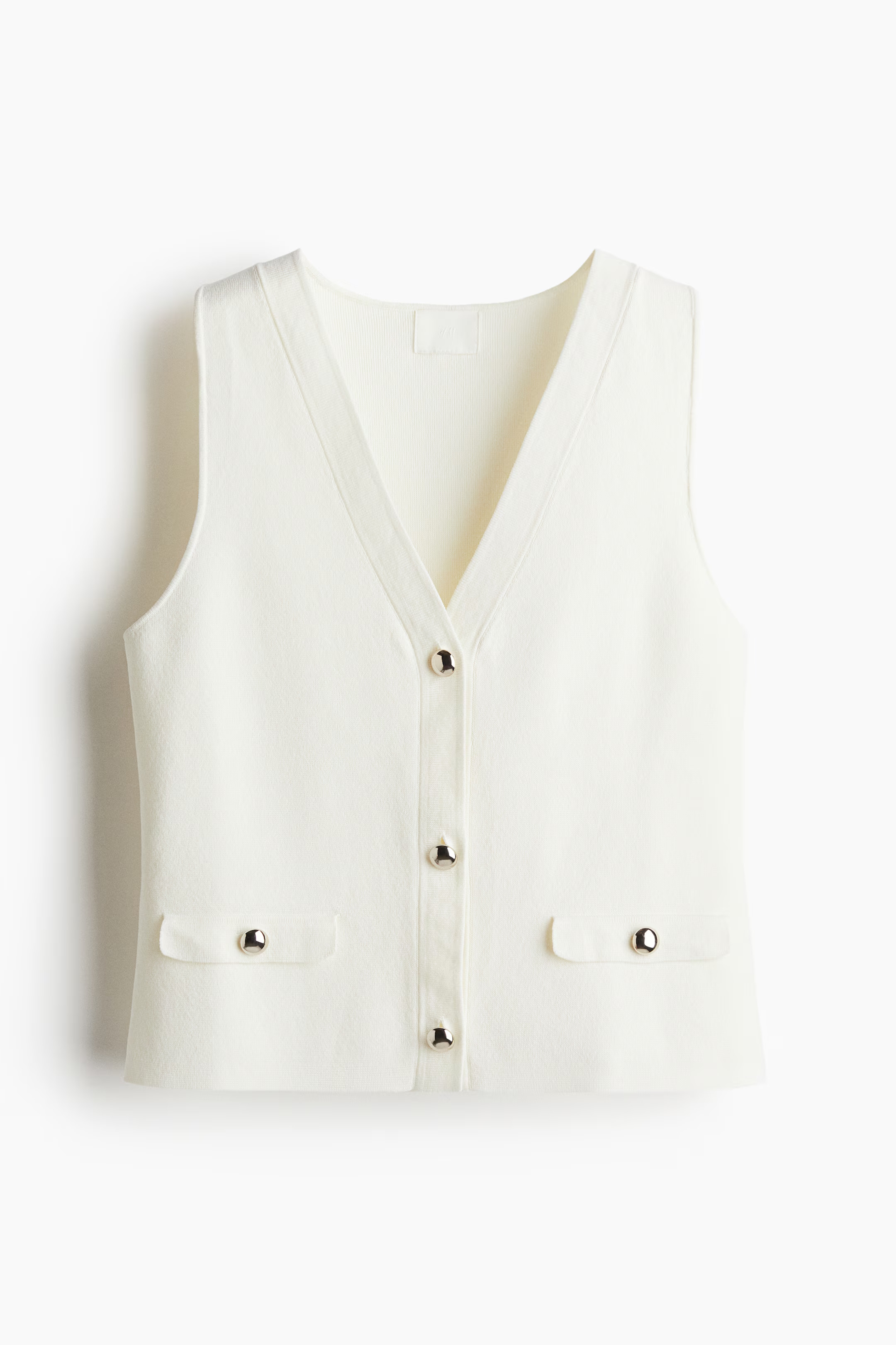 Fine-knit waistcoat | H&M (UK, MY, IN, SG, PH, TW, HK)