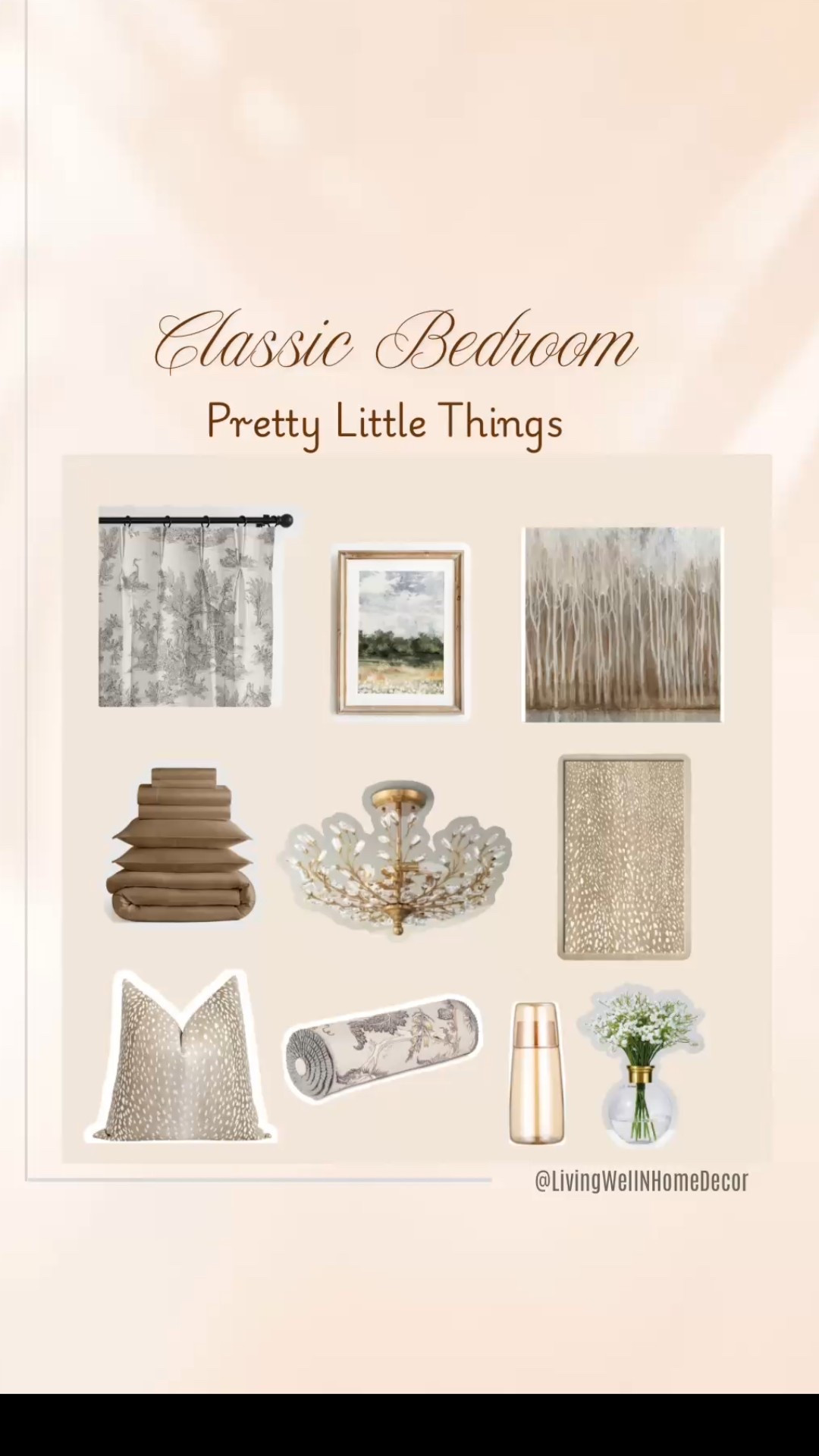 All of the pretty little things found in a classy bedroom. 
Nancy Meyer; Contemporary French; Neutral palette 

#LTKdayinmylife #LTKOver40 #LTKHome