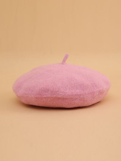 Simple Solid Beret | SHEIN