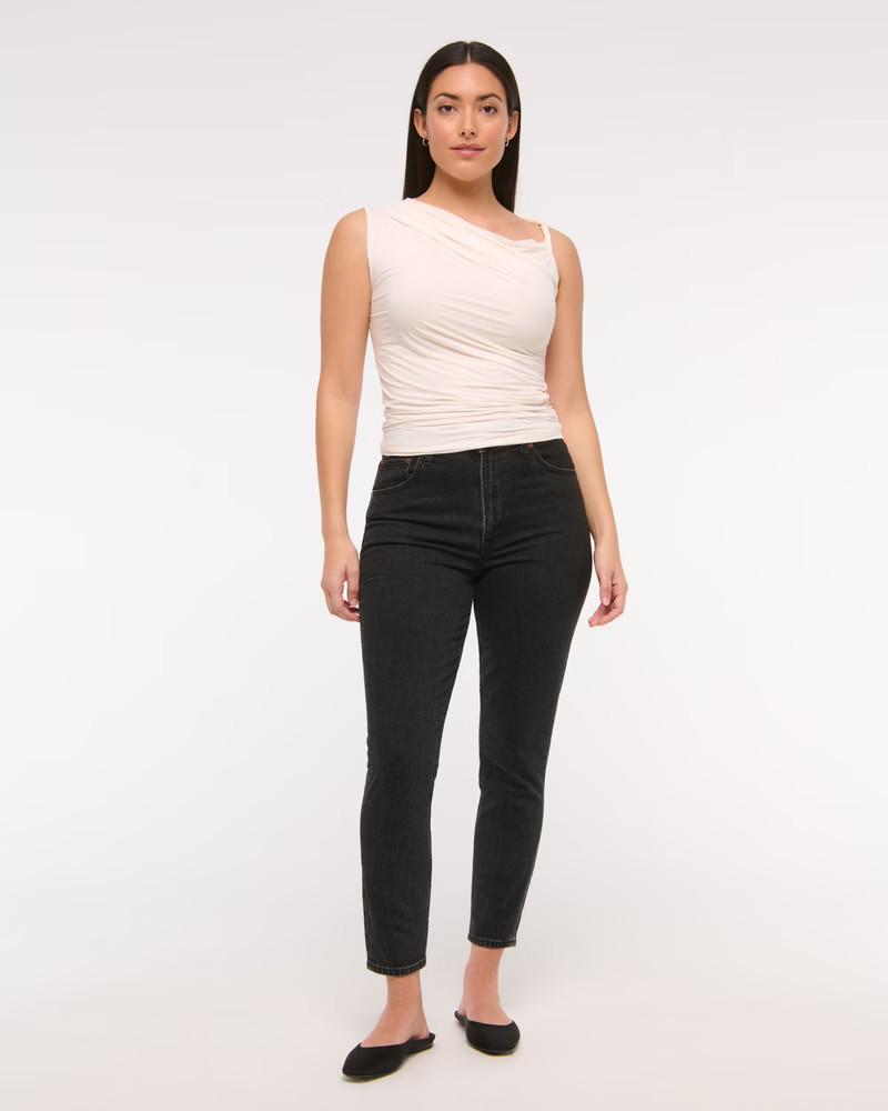 Curve Love High Rise Skinny Jean | Abercrombie & Fitch (US)