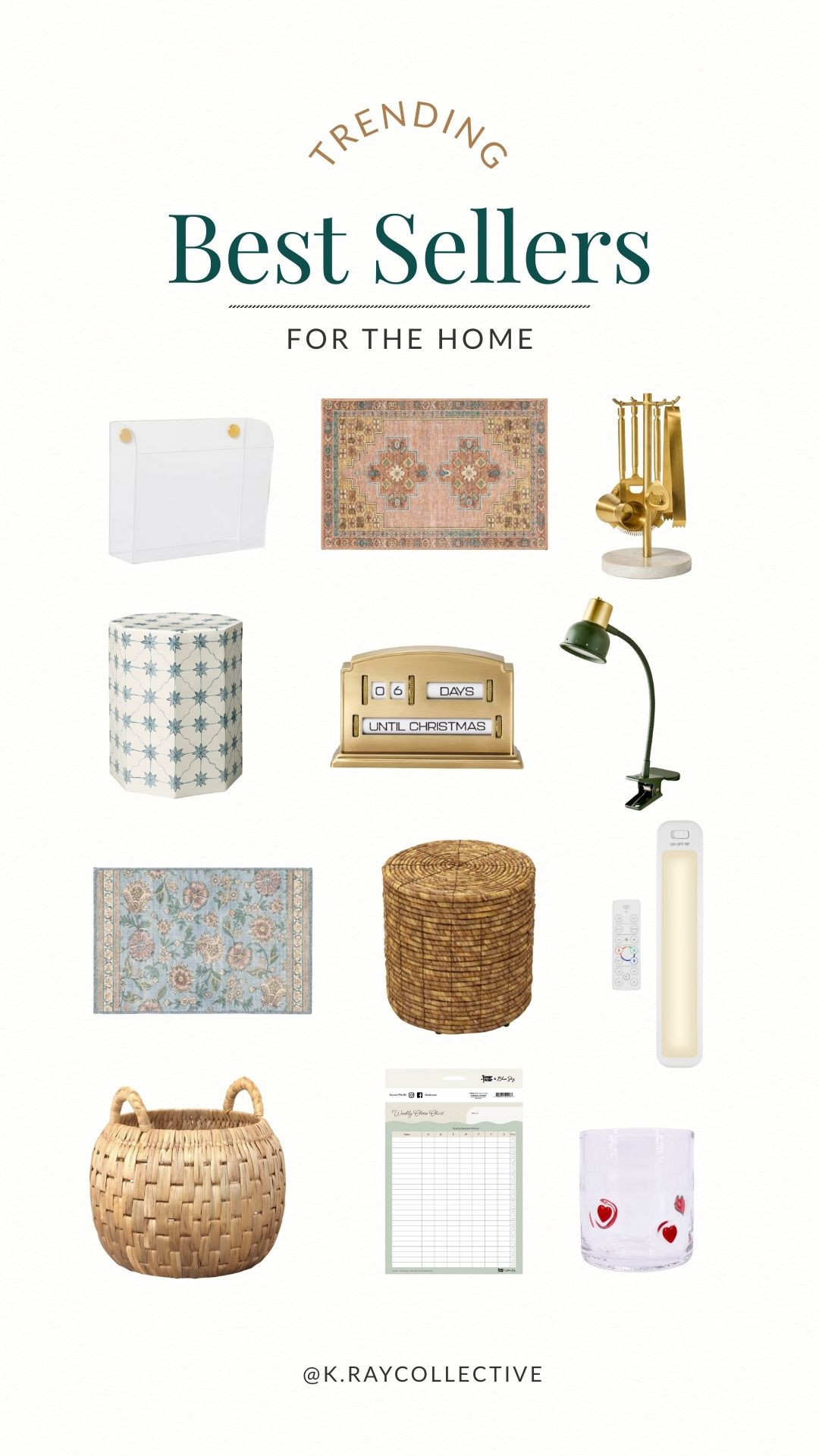 Here’s the best sellers for the home over the past few weeks.  Tons of great target finds, storage baskets, rugs and more.  

#targethome #TargetStyle #HomeDecor #HomeEssentials #targetfinds￼#homeorganization

#LTKmomlife #LTKHome