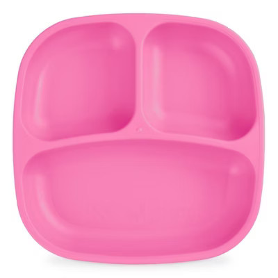 Re-Play 7" Divided Plate - Bright Pink | Target