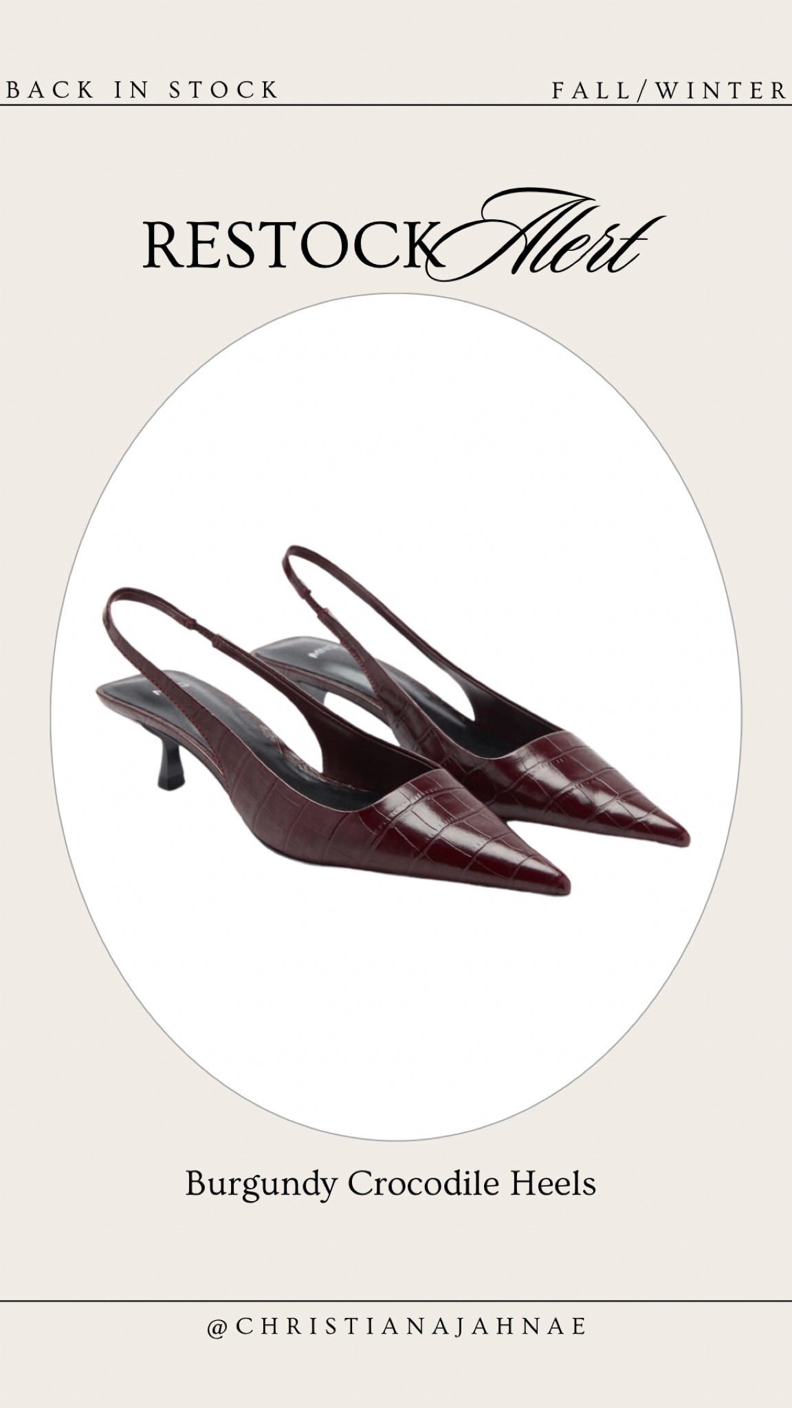 Back in stock: these ever-popular Mango heels in the color of the season 🍂

#LTKStyleTip #LTKShoeCrush