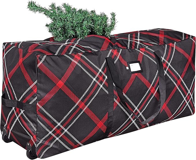 ProPik Rolling Christmas Tree Storage Bag, Fits Up to 7.5 Ft. Tall Disassembled Holiday Tree, 22"... | Amazon (US)