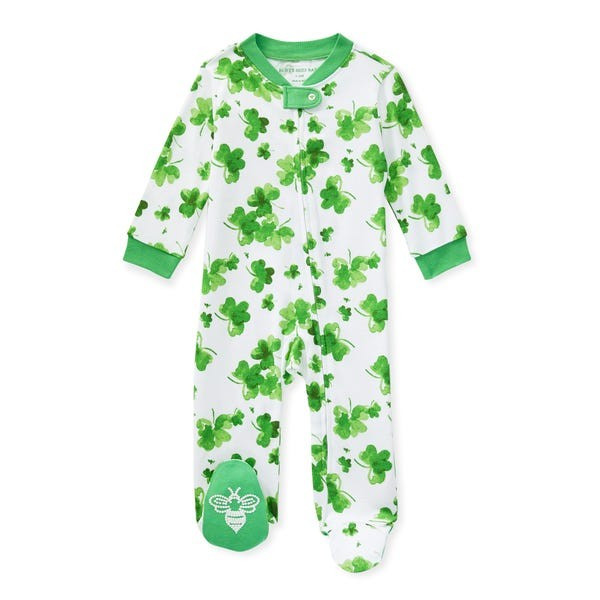 St. Paddy's Day Organic Cotton Pajamas | Burts Bees Baby