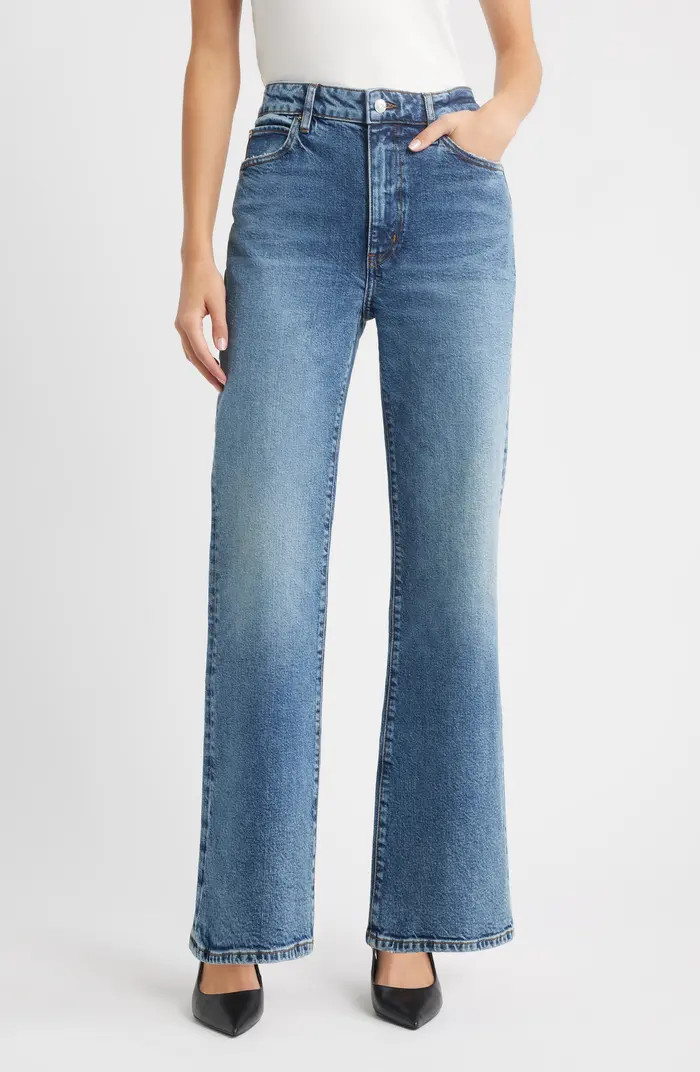 The Pixie Arrow High Waist Bootcut Jeans | Nordstrom