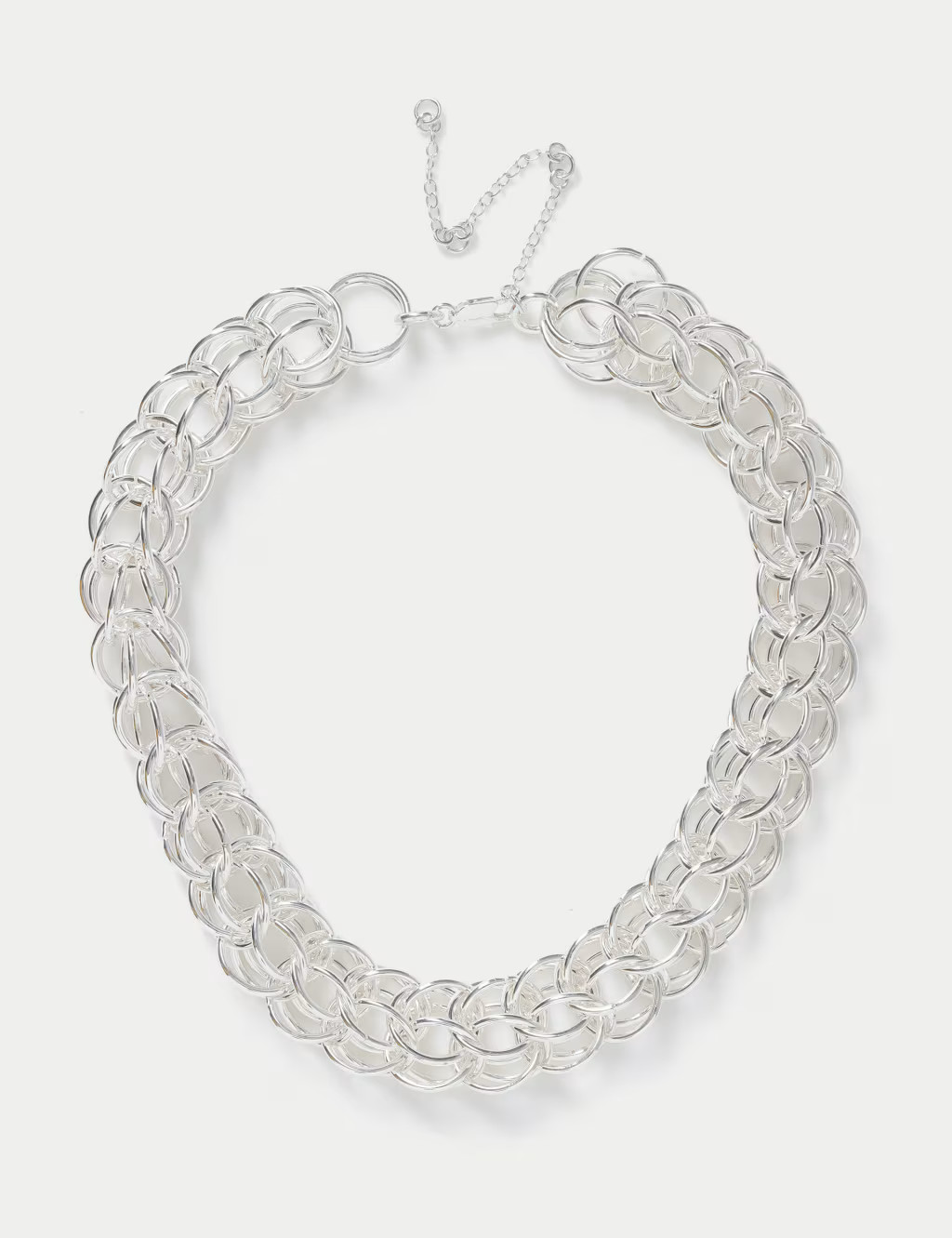 Silver Tone Chunky Link Necklace | Marks & Spencer (UK)