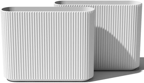 Veradek Demi Series Span Planter for Front Porch, Patio, Backyard | Durable Plastic-Stone Composi... | Amazon (US)