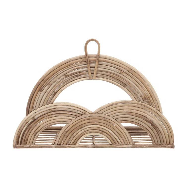 Elida Menahan Rattan Accent Shelf | Wayfair North America