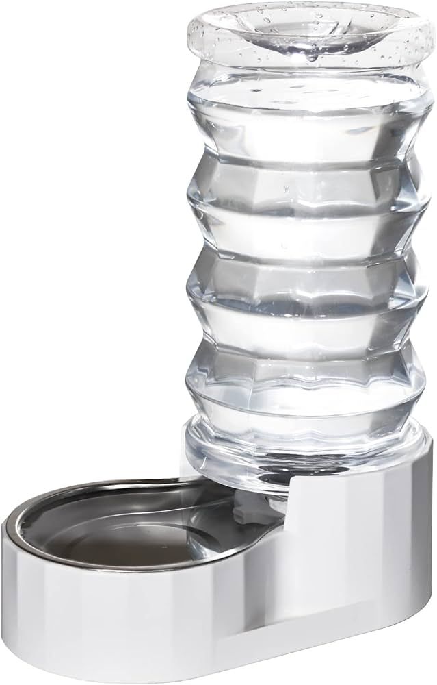 RIZZARI Automatic Pet Waterer,100% BPA-Free, 8L Gravity Stainless Steel Water Dispenser,Large Cap... | Amazon (US)