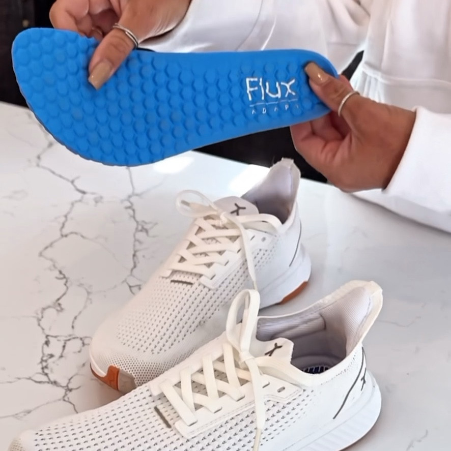 ADAPT RUNNERS Collaboration 🖤 #Gifted
If you’re on the hunt for the most comfortable athletic shoes, look no further! These ADAPT RUNNERS by Flux were gifted to me, and I’ve been living in them ever since. Whether walking the dogs, running errands, or out exploring, they give me the perfect mix of style and functionality. 🙌

What I LOVE:

	•	Wide toe-box = no squished toes! 🙌
	•	Super comfy massaging insole (I can wear them barefoot!)
	•	Perfect if you’re on your feet all day (whether it’s work or vacation strolls)
	•	Classic design that pairs with everything 🖤

Trust me, these are the shoes you want if you need something that feels as good as it looks. 🤍


#FluxFootwear 
@Flux_Footwear
#ADAPTRunners #Gifted #Flux #ComfyKicks #AllDayComfort #WideToeBox #RunningShoes #GymShoes #StylishSneakers #LTKFinds #ShoeLover #OnYourFeetAllDay #ExploreInStyle #AthleticShoes
@Shop.LTK #liketkit  #liketk.it/xx

#LTKShoeCrush #LTKActive #LTKFitness