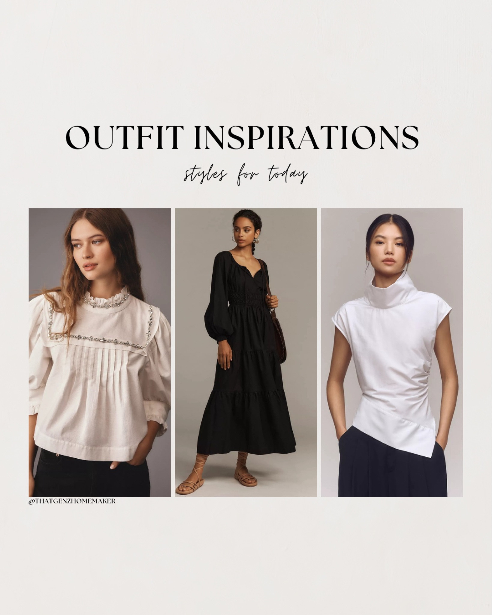 outfit inspiration: nicer outfits, possibly work wear



#LTKFindsUnder100 #LTKWorkwear #LTKStyleTip