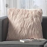 Christopher Knight Home Cianan Furry Pillow, Pastel Pink | Amazon (US)