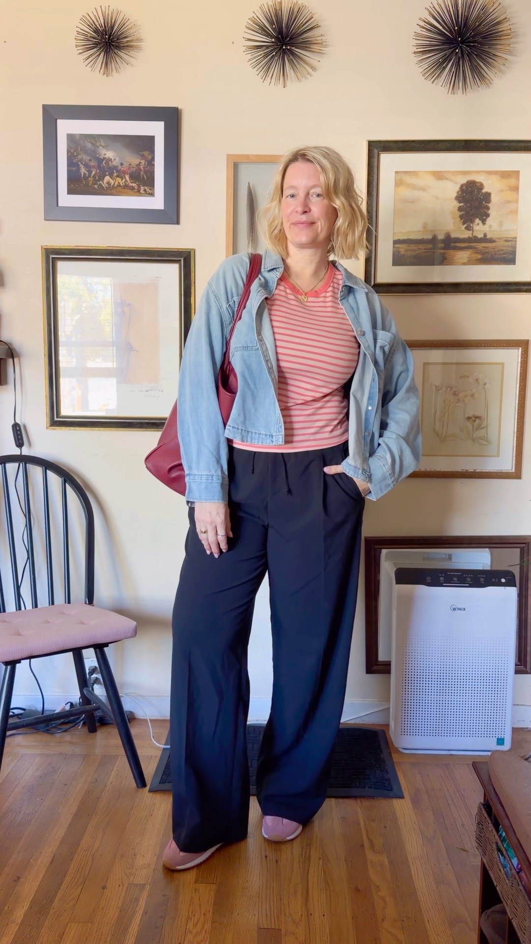 Casual but stylish 

tee xl
denim shirt xl
pants large long 
shoes 7.5



#LTKOver40 #LTKmomlife #LTKootd