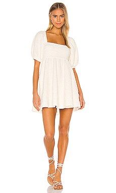 Free People Violet Mini Dress in White from Revolve.com | Revolve Clothing (Global)