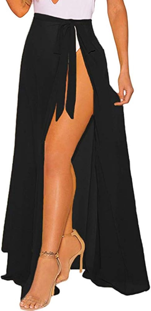 Women's Swimsuit Cover Up Summer Beach Wrap Skirt Swimwear Bikini Cover-ups | Amazon (US)