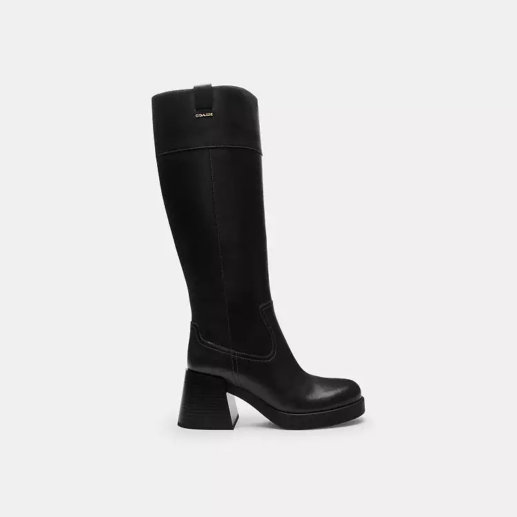 Block Heel Tall Boot | Coach Outlet US