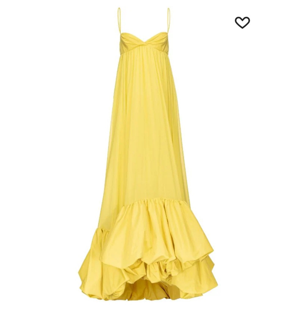 Love this gown for a spring or summer wedding guest dress! 

#springcolors #weddingguest #weddinggown #springwedding #yellowdress

#LTKwedding #LTKGala #LTKSeasonal