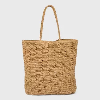 Straw Tote Handbag - Universal Thread™ | Target