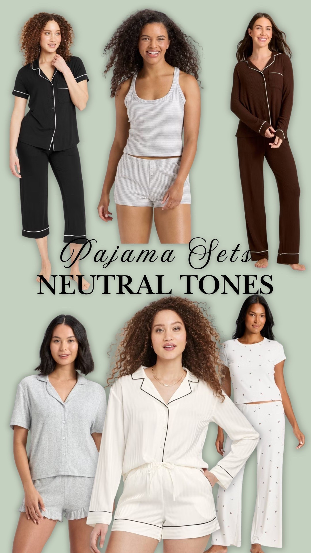 For all the neutral girls out there, these pajamas are just for you! 

#LTKGiftGuide #LTKdayinmylife #LTKHoliday