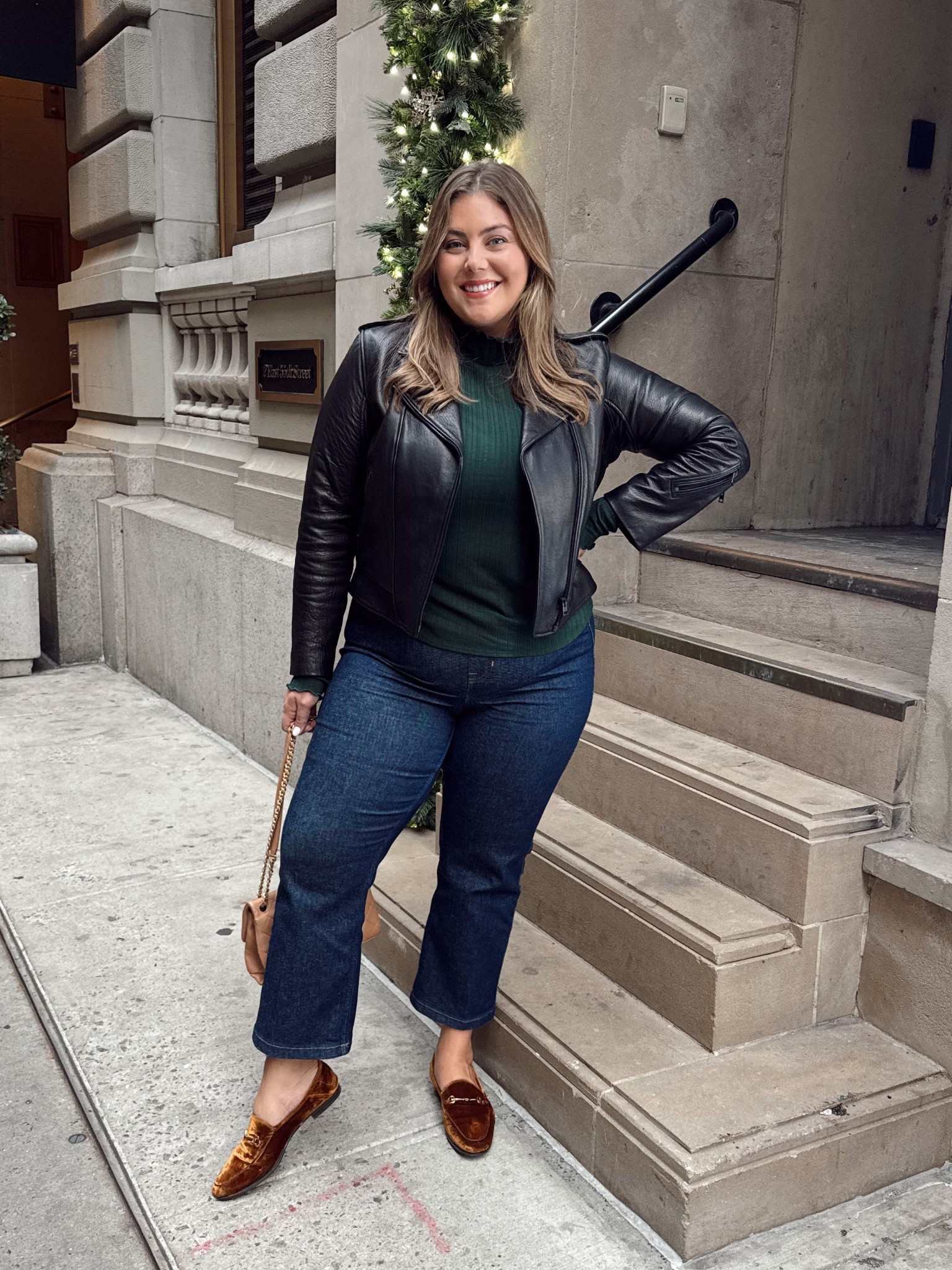 Wearing size 1X in jeans, XL in moto jacket. Sharing similar styles to everything! Use CARALYN15 at Spanx. 

#LTKStyleTip #LTKSeasonal #LTKPlusSize