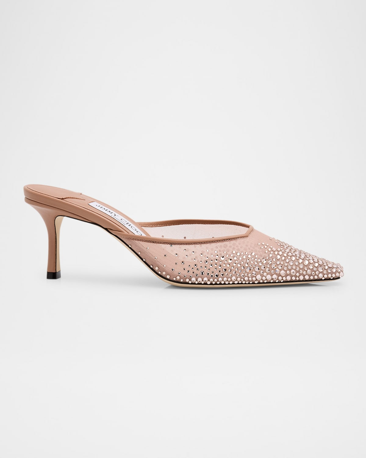 Vivi Crystal Mesh Mule Pumps | Neiman Marcus