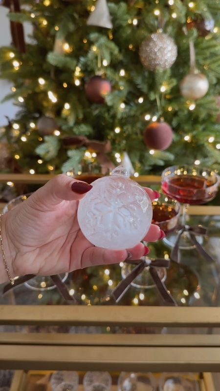 Ornament ice mold for cocktails and mocktails 🥂✨ 


#icemold #entertaining #hosting #christmas #amazon #amazonfind #amazonhome #christmasparty #christmascocktail 

#LTKhome #LTKparties #LTKHoliday