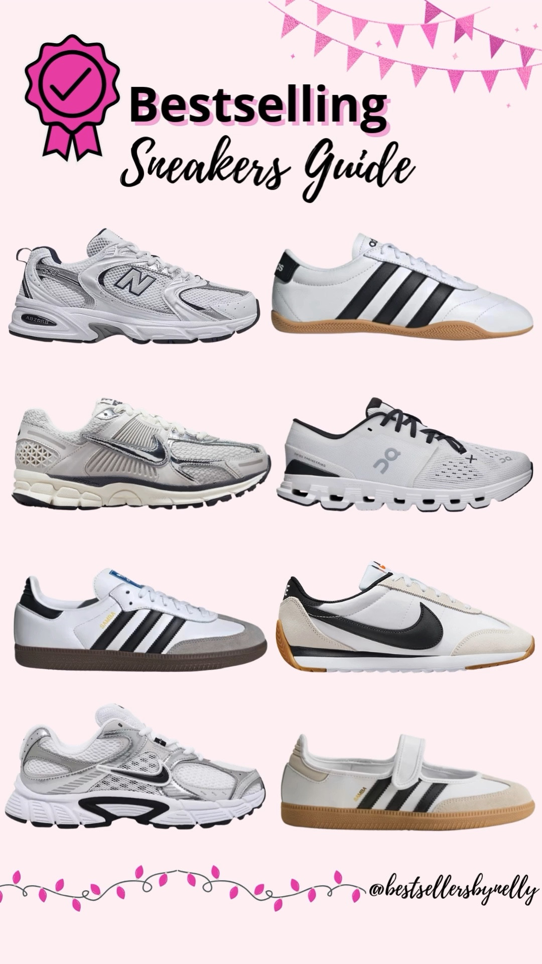 The sneakers everyone keeps reaching for lately 👟👏

These bestselling women’s sneakers are the perfect mix of comfy and cute .. great for everyday outfits.

Saving this post now will make your next sneaker search way easier 🤍

**Linking more options**



women sneakers
bestselling sneakers women
comfortable sneakers women
white sneakers women
everyday sneakers women
walking shoes women
casual sneakers women
trendy sneakers women
fashion sneakers women
women athletic sneakers
amazon sneakers women
new balance sneakers women
nike sneakers women
adidas sneakers women
on cloud sneakers women
retro sneakers women
classic white sneakers
street style sneakers
minimal sneakers women
gym sneakers women
travel shoes women
lightweight sneakers women
neutral sneakers women
sporty casual shoes
daily wear sneakers
cute sneakers women
popular sneakers women
comfortable walking sneakers
women lifestyle sneakers
trending sneakers women

#LTKfitnessgoals #LTKSpringSale #LTKActive