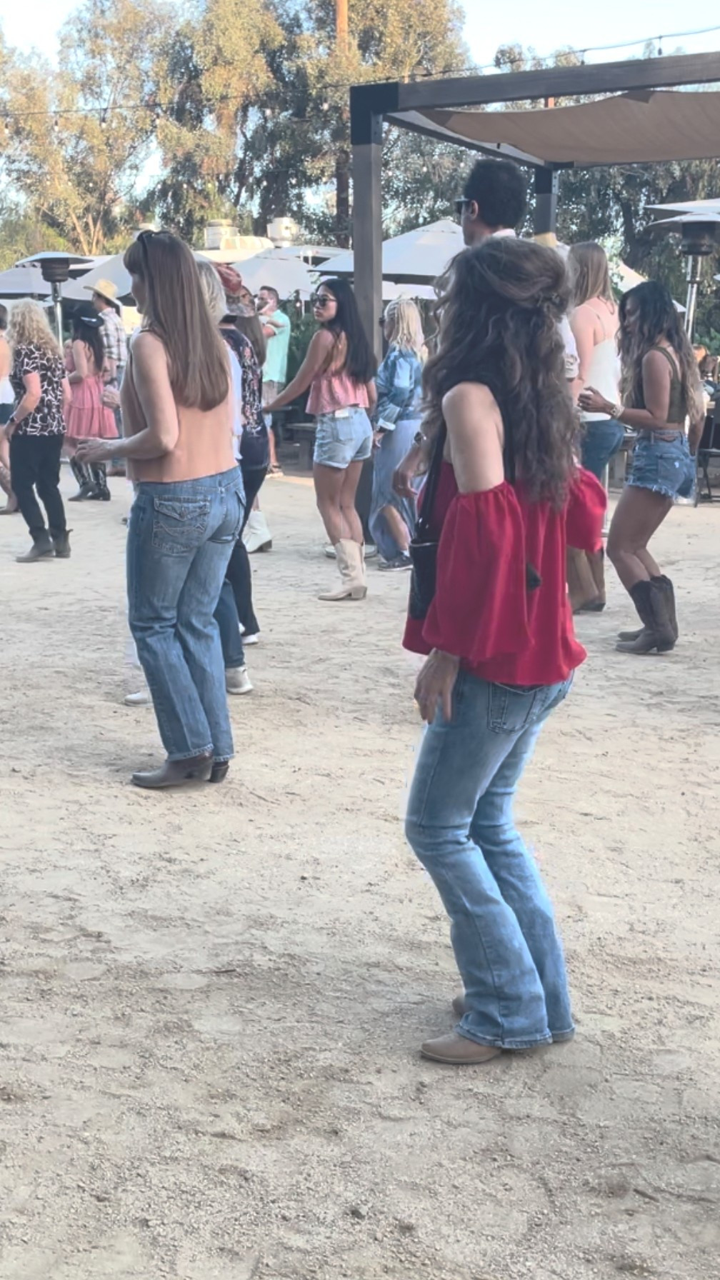 Country Girl Style for Country Line Dancing fun 👢Cowgirl Boots, Jeans and a Strapless Flowy Top that comes in many colors red, white, black #countrylinedancingstyle

#LTKShoeCrush #LTKPetite #LTKStyleTip