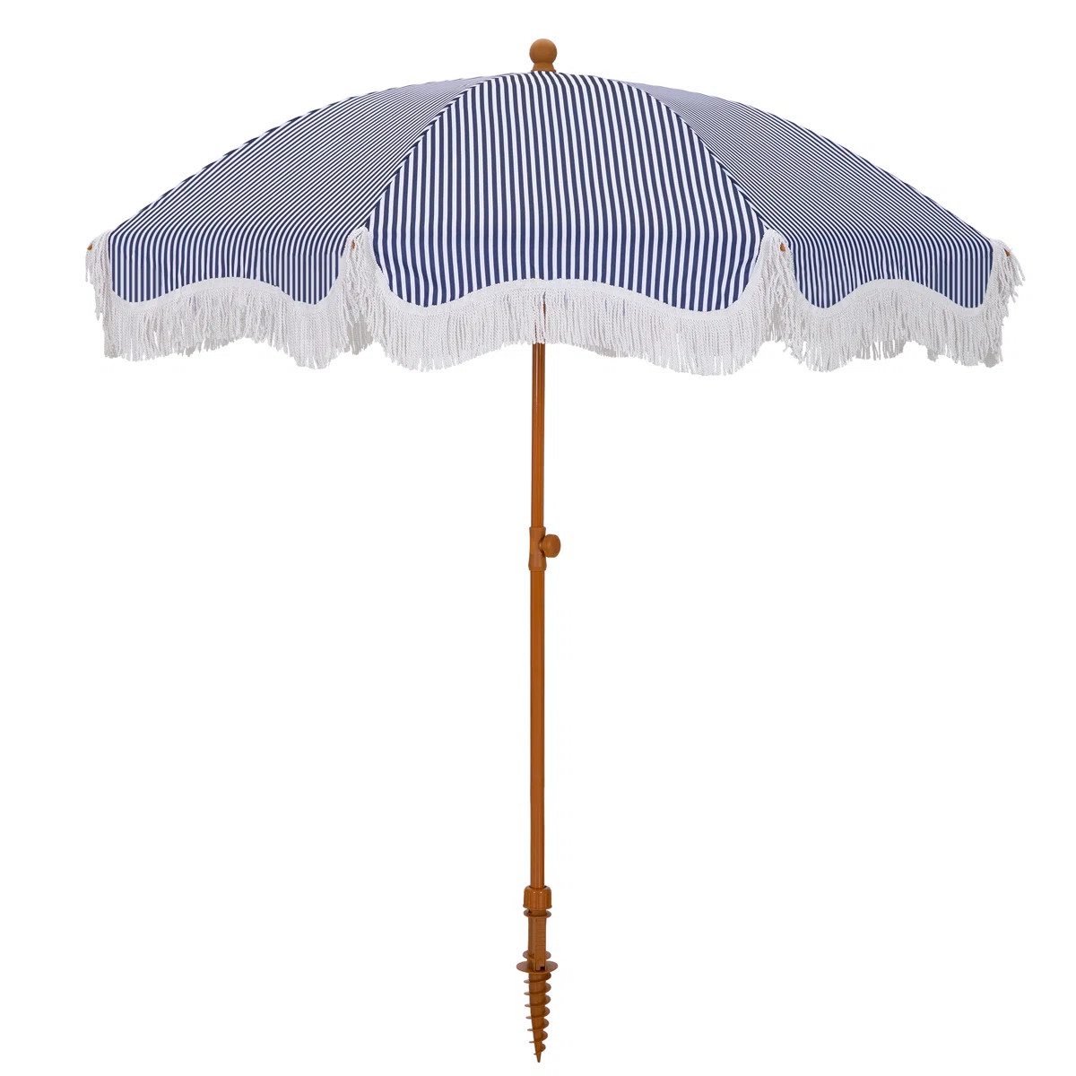 Sharniece 7ft Patio Umbrella with Fringe Outdoor Tassel Umbrella | Wayfair North America