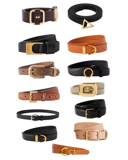 Belt round up - all amazing quality and a great gift idea as well!#LTKHoliday

#LTKGiftGuide #LTKSeasonal