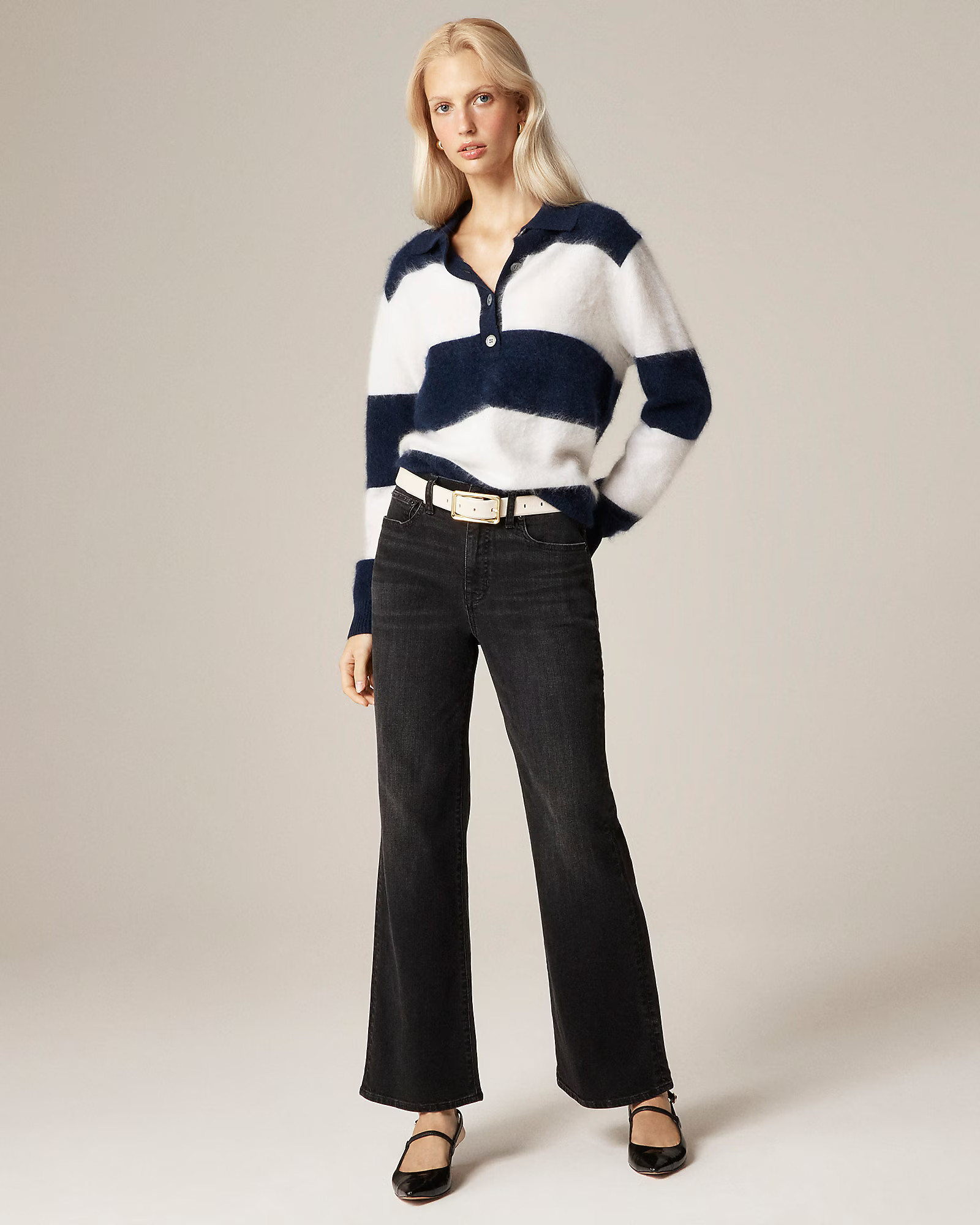 Charley kickout cropped jean | J. Crew US