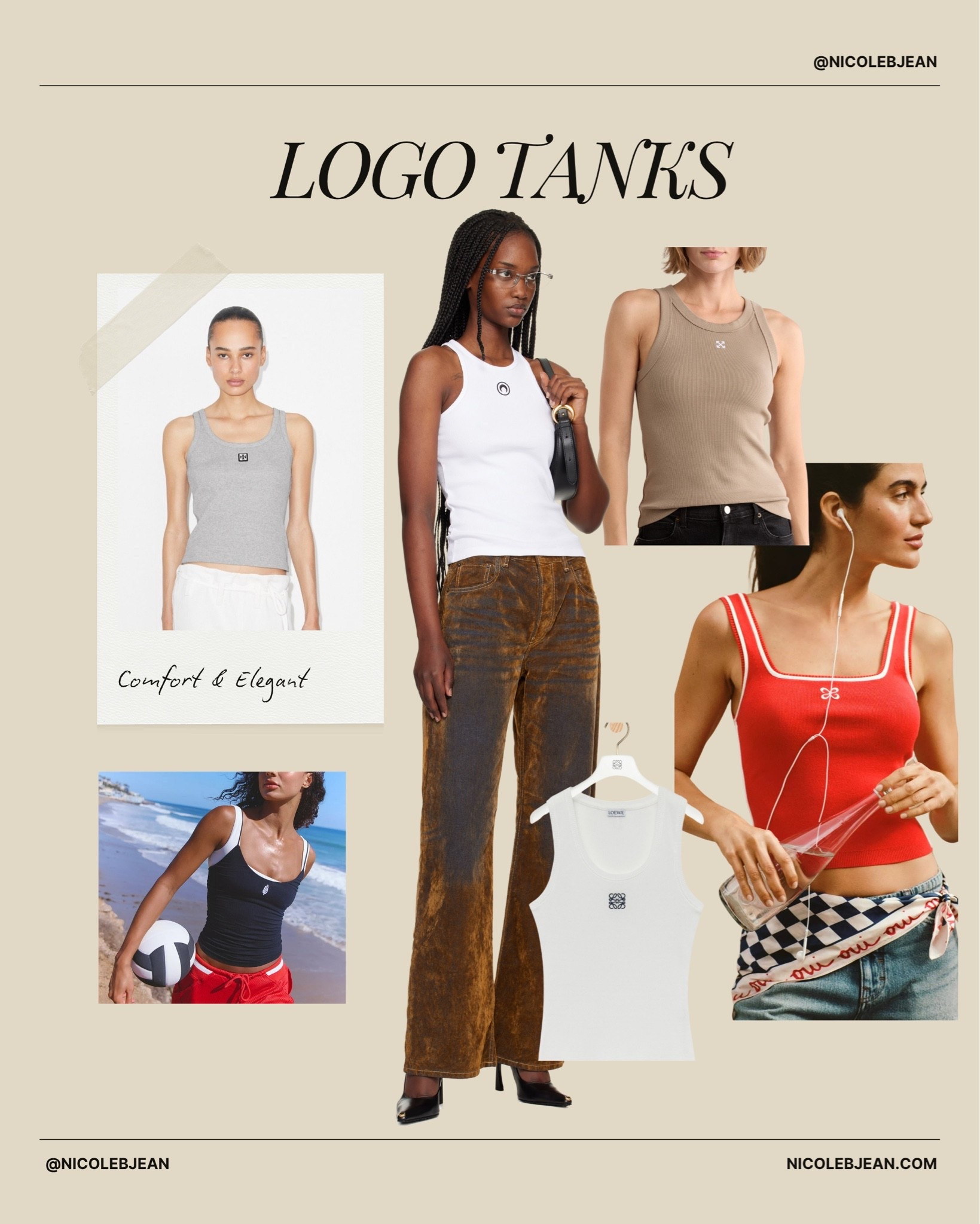 The easiest way to elevate your closet? A simple logo tank.

#LTKPetite #LTKOver40