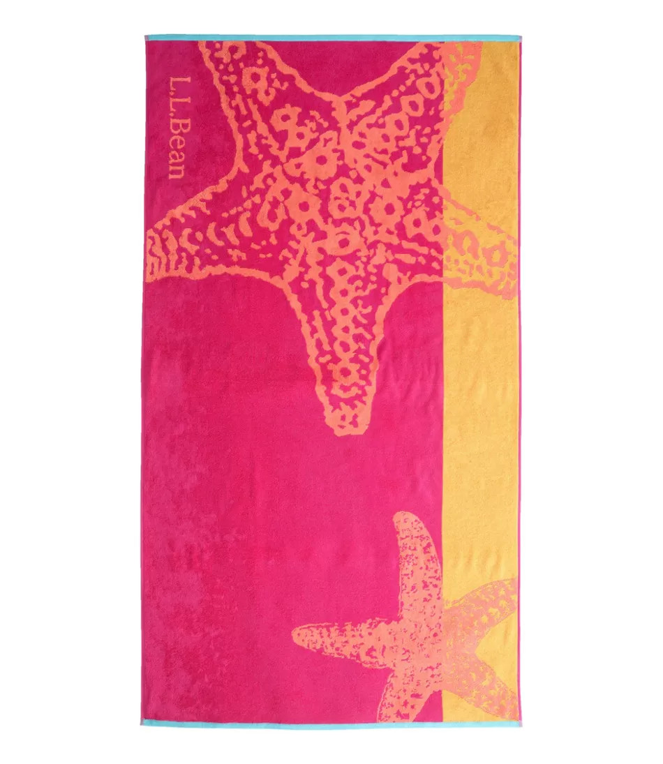 Seaside Beach Towel, Starfish | L.L. Bean