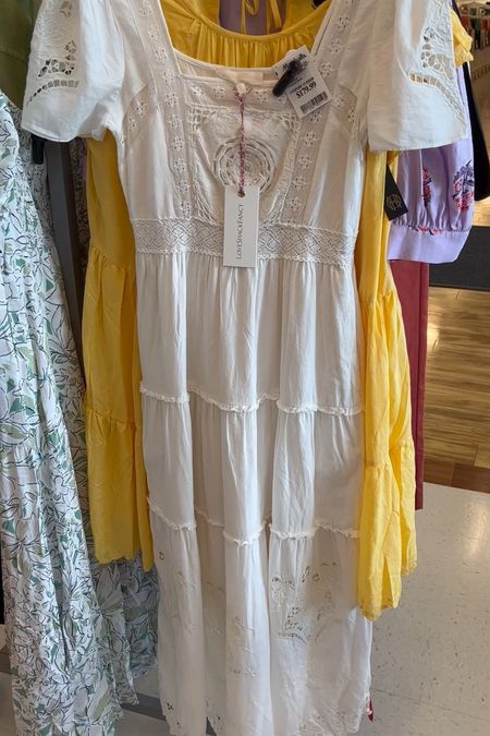 Pretty white dress from LoveShackFancy discounted right now at Marshall’s. You can also shop similar dresses online. My picks below.

#summerdress #bridalshowerdress #vacationdress #honeymoondress #elopementdress

#LTKstyletip #LTKSeasonal #LTKwedding