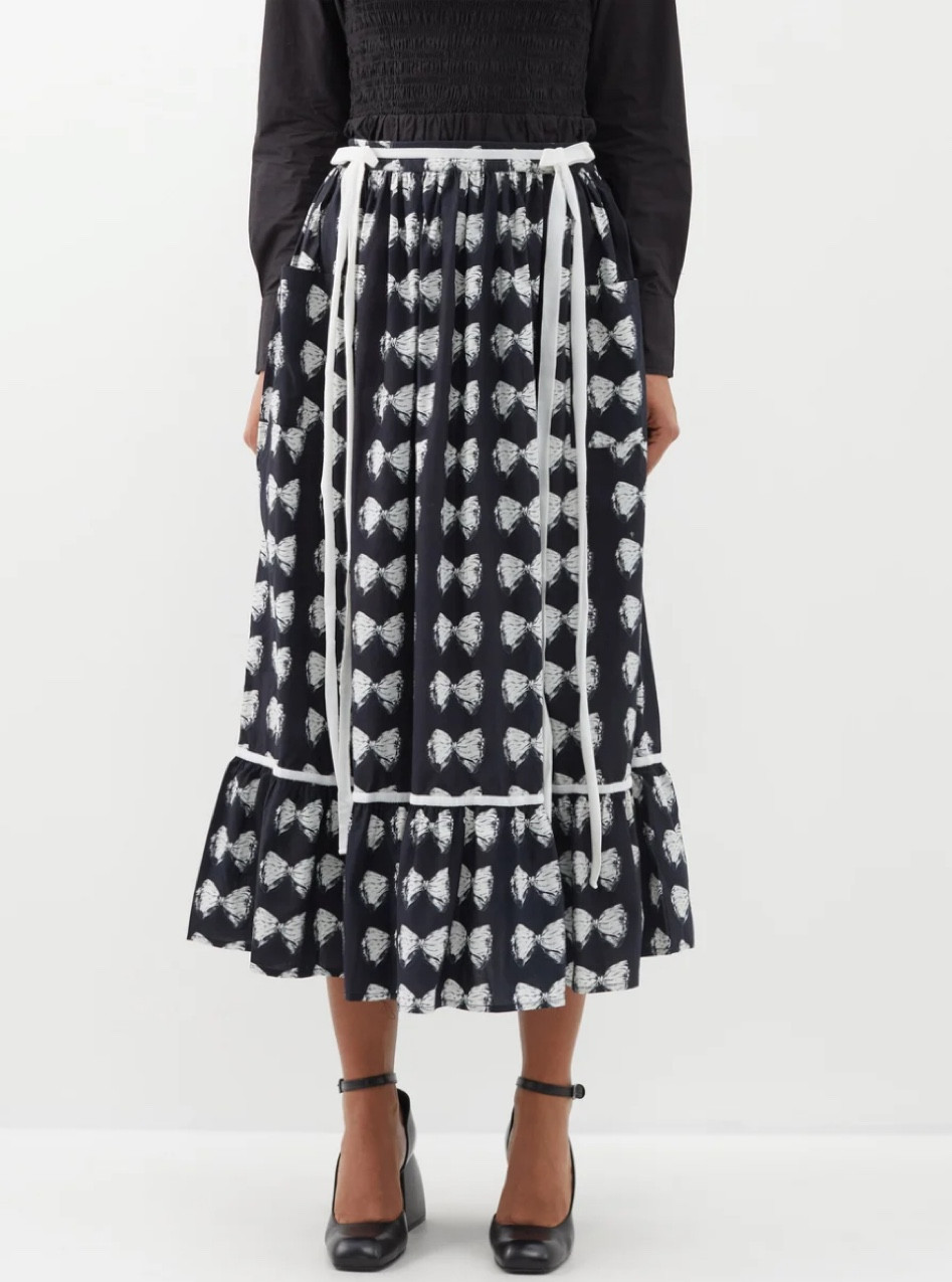 Matches sale - black and white + bow details. Love!

#LTKsalealert #LTKunder100 #LTKstyletip