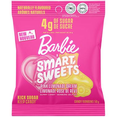 SmartSweets + Barbie Pink Lemonade Dream | Well.ca