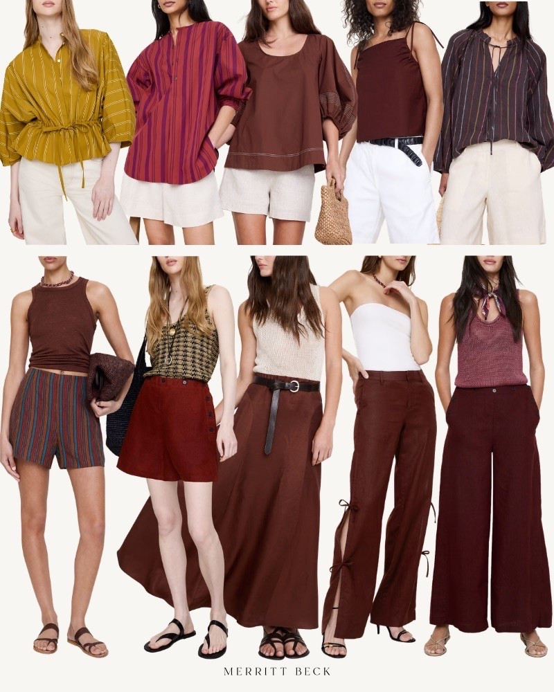 More fresh picks and cute separates from Banana Republic!