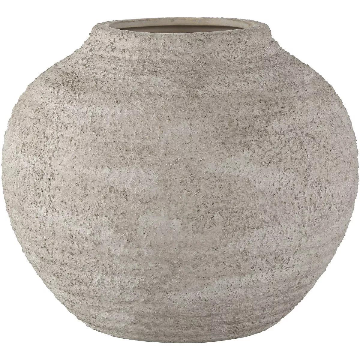 Studio 55D Sparta 7 1/2" High Pumice Gray Ceramic Vase | Target