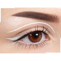 Matte White Cake Eyeliner With Applicator Brush - Water Activated Eyeliner - Vegan Friendly, Cruelty Free | Etsy (US)