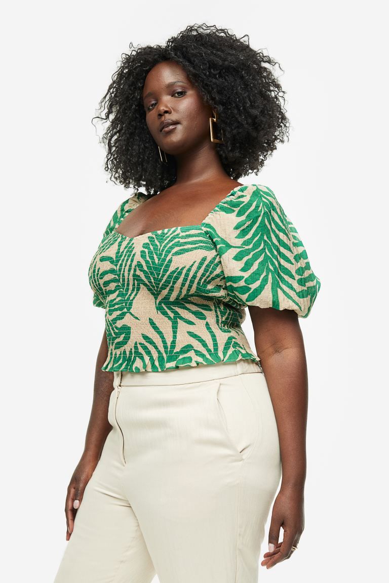 Smocked Top | H&M (US)