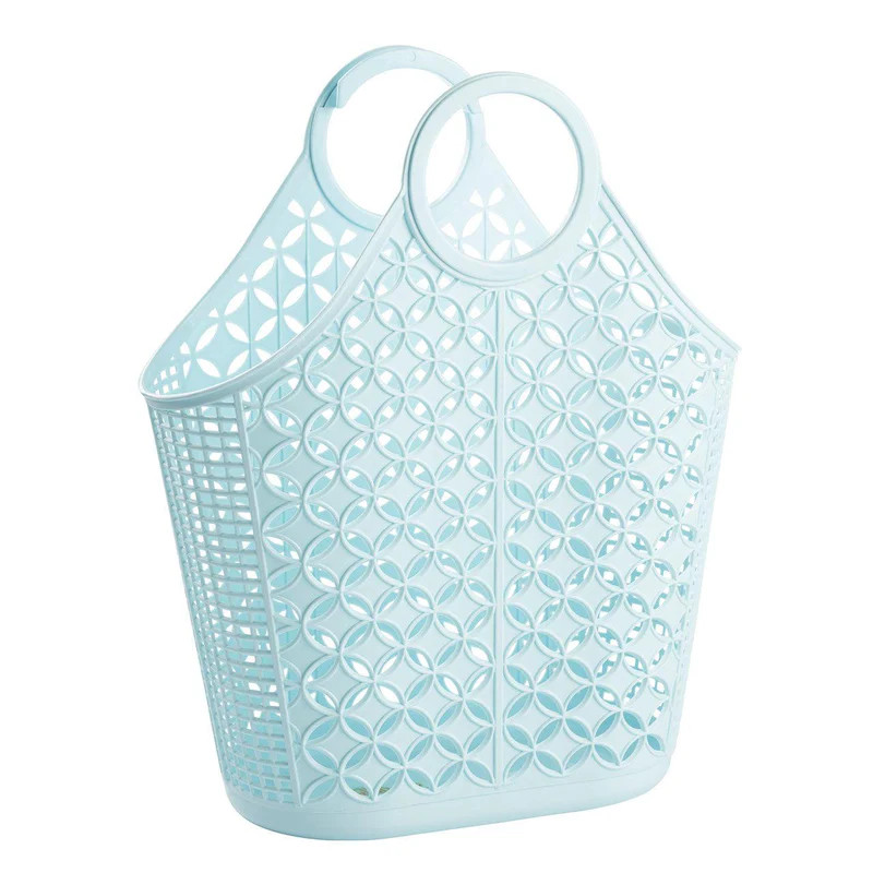 sun jellies atomic tote, blue | minnow
