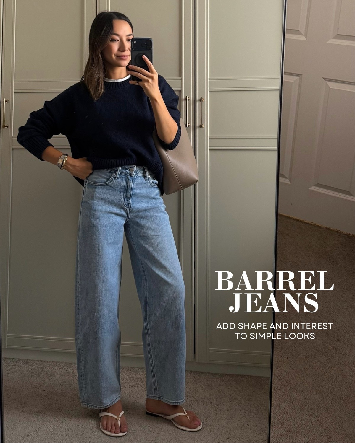 Quince barrel jeans - $50 

love the subtle look of these barrel shape, comes in 4 washes 

 #LTKootd