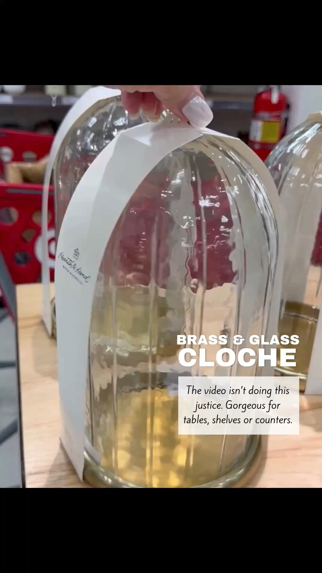This is the prettiest cloche for a kitchen counter! 🤎 I love the glass paired with the warm brass base—it has such a charming vintage-inspired look. Style it over a candle, seasonal decor, or a little collection of favorite finds for an easy way to make your countertop feel extra special.

#LTKHome #LTKStyleTip #LTKSeasonal #KitchenDecor #KitchenStyling #FallHome #VintageInspired #HomeDecor 

 #LTKSeasonal #LTKHome #LTKSaleAlert
