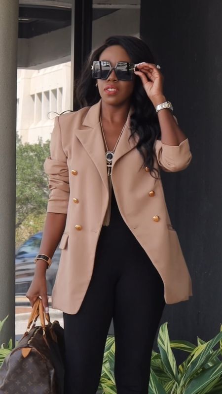 Today’s outfit of the day featuring this gorgeous blazer. It’s true to size. Wearing a size small. I also linked a few favorites from Amazon. 
#Blazers #FallStyle #Ootd #FallFashion #Amazon 

#LTKunder100 #LTKsalealert #LTKSeasonal