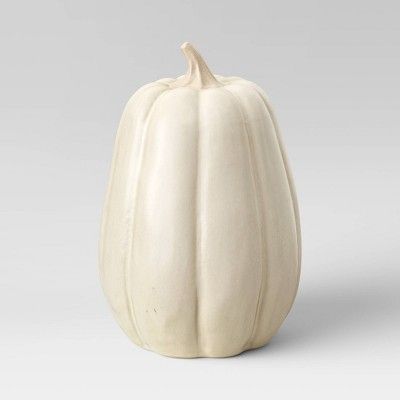 Large Ceramic Pumpkin Cream - Threshold&#8482; | Target