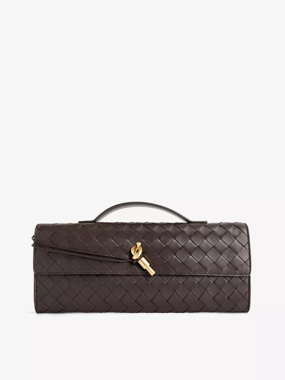 Andiamo Leather Clutch Bag | Selfridges