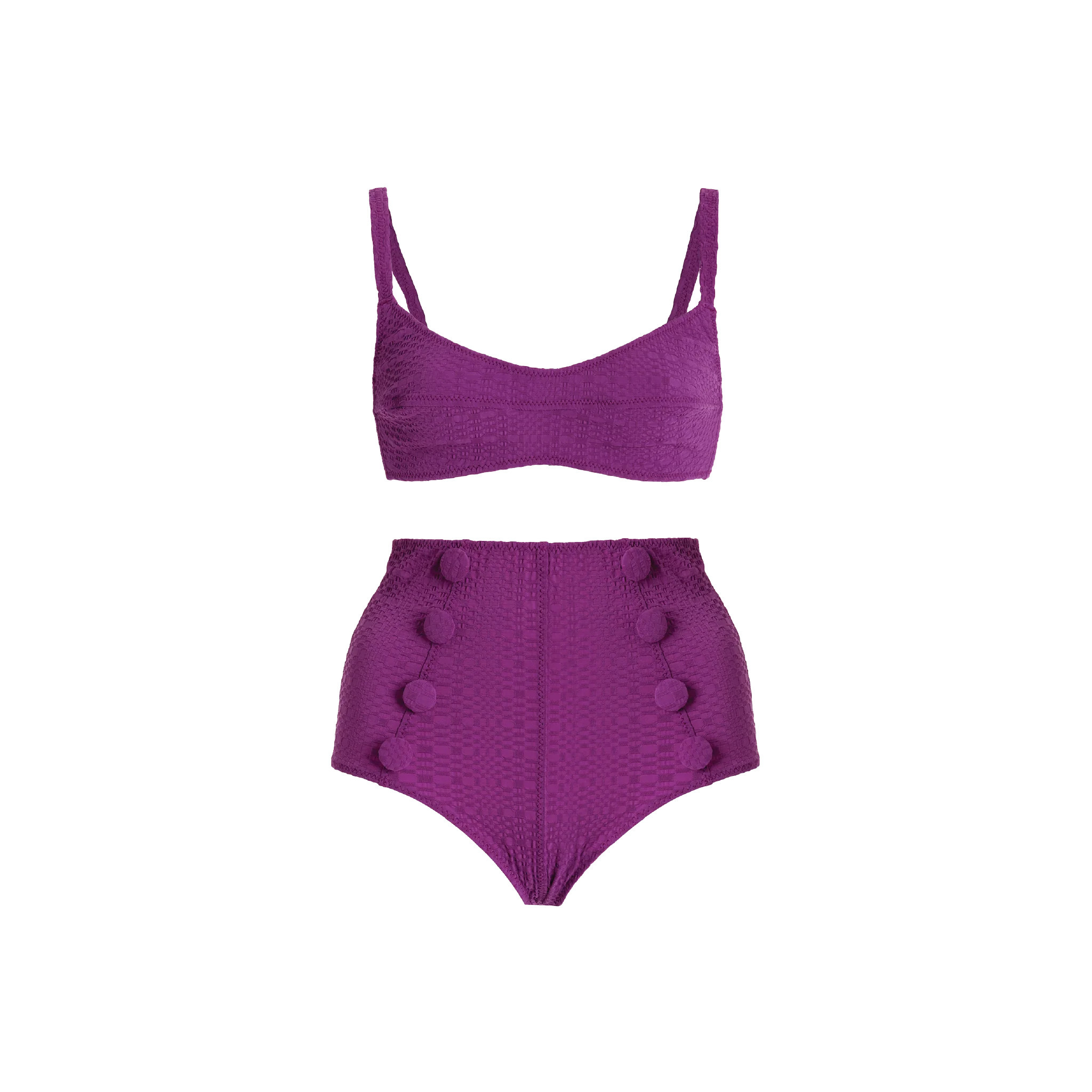 Balconette High Waist Bikini | Le Weekend Studio